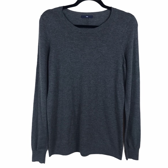 GAP Sweaters - Gap Gray Merino Wool Blend Tunic Sweater